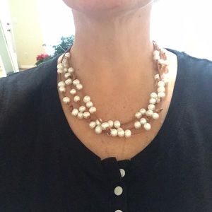 layered Pearl Necklace